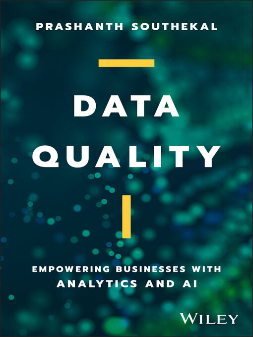 Title details for Data Quality by Prashanth Southekal - Available
